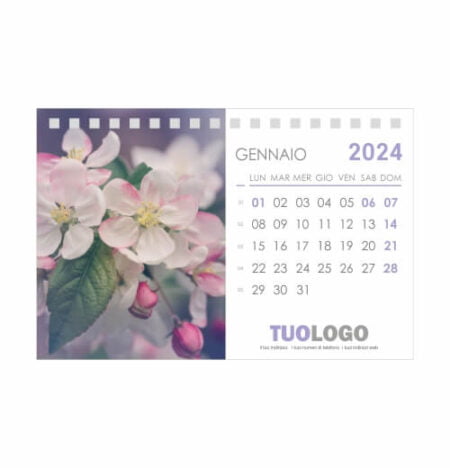Calendario da scrivania 15x10 - Modello 12