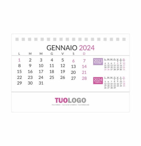 Calendario da scrivania 15x10 - Modello 14