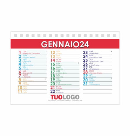Calendario da scrivania 15x10 - Modello 20