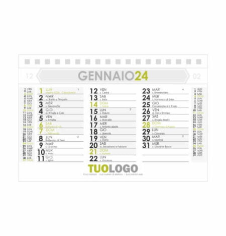 Calendario da scrivania 15x10 - Modello 21