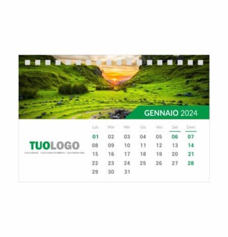 Calendario da scrivania 15x10 - Modello 8