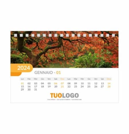 Calendario da scrivania 15x10 - Modello 9