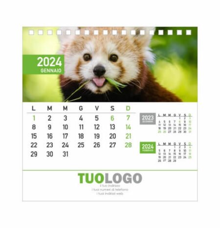 Calendario da scrivania 15x15 - Modello 3