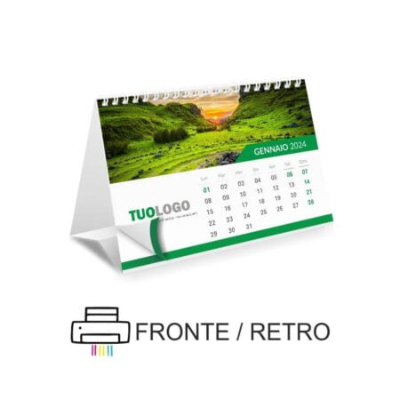 Calendari da tavolo esclusivi (stampa fronte/retro)