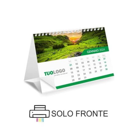 Calendari da tavolo esclusivi (stampa solo fronte)