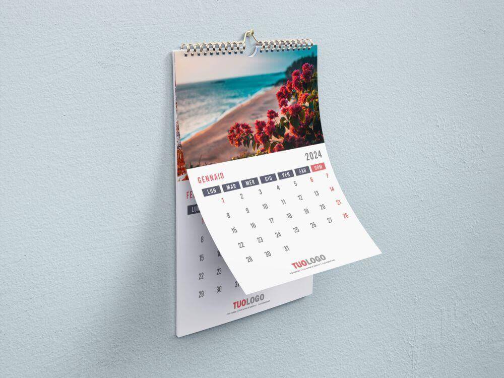 Calendari da muro con spirale