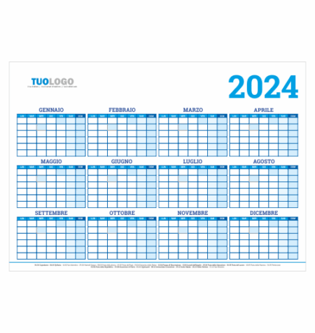 Planning da muro grande formato - Modello 2
