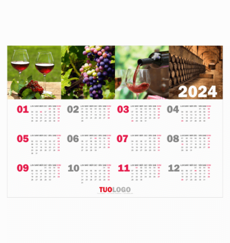 Planning da muro grande formato - Modello 7